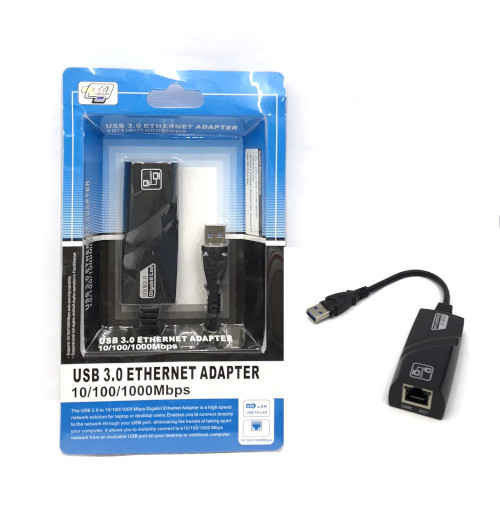 USB 3.0 to RJ45 1000Mbps Gigabit Adapter